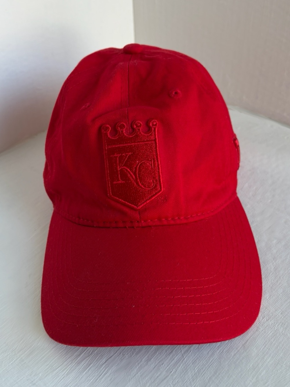 Unisex Red KC Royals Nebraska Cornhuskers Logo Baseball Cap